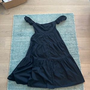 Staud Elio Navy Dress